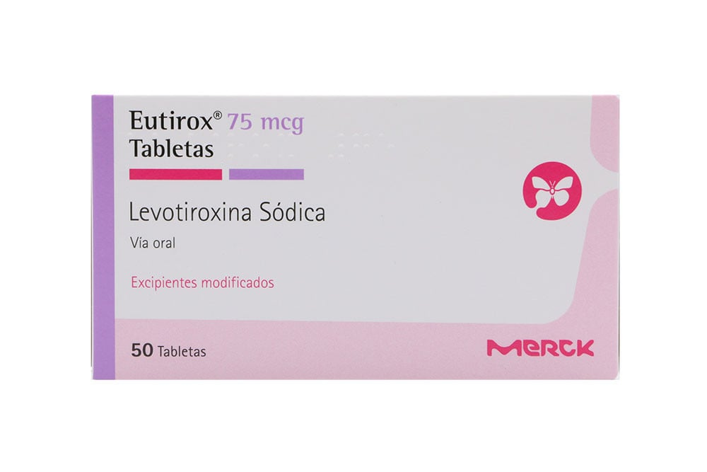 EUTIROX 75 MCG X 50 TAB MERCK
