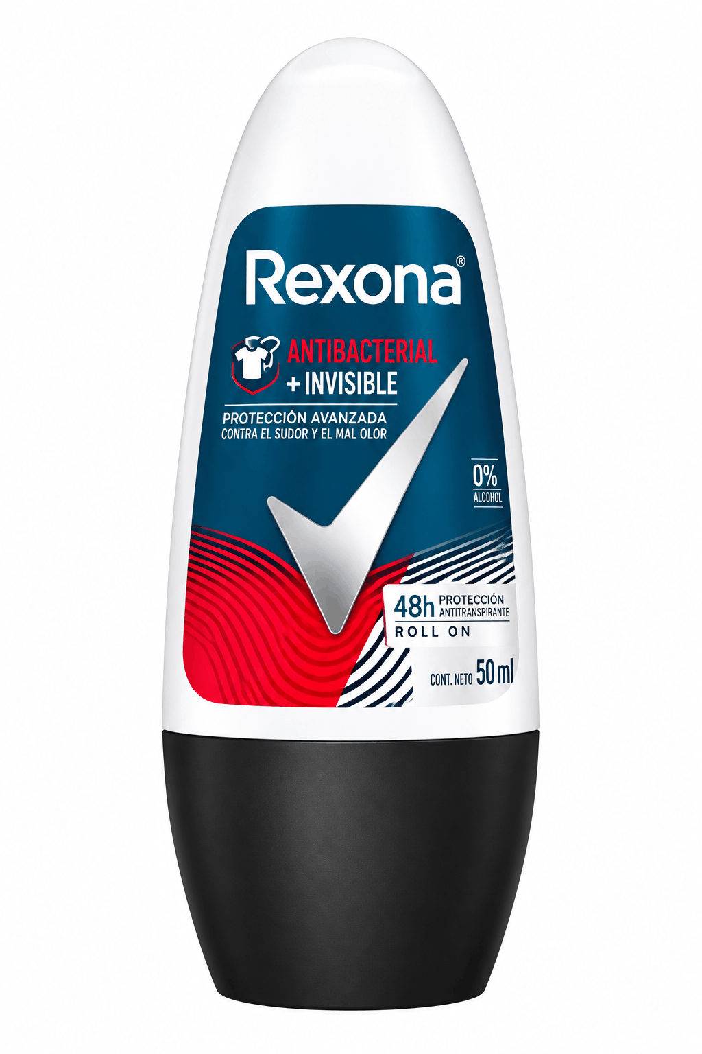 DESODORANTE REXONA ROLON INVISIBLE X 50 ML