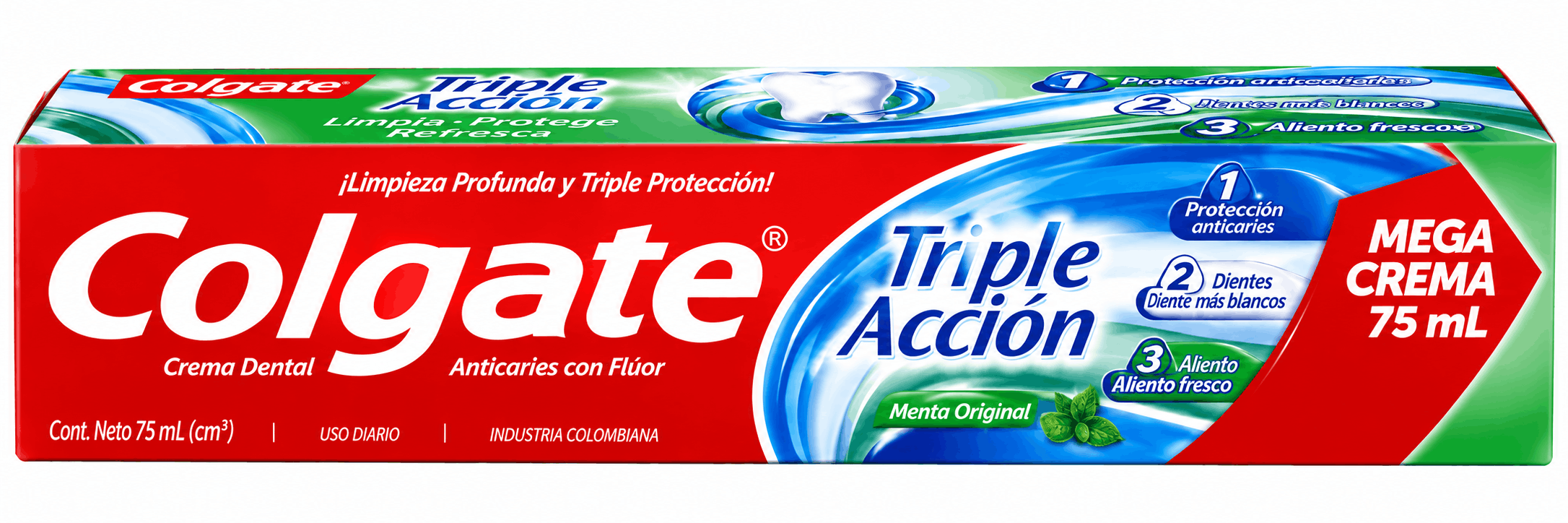 CREMA DENTAL COLGATE TRIPLE ACCION X 75 ML