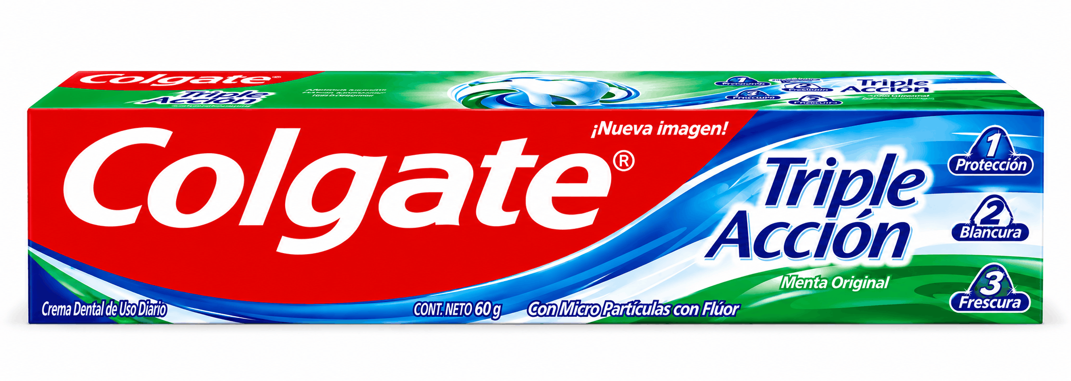 CREMA DENTAL COLGATE TRIPLE ACCION X 60 GR