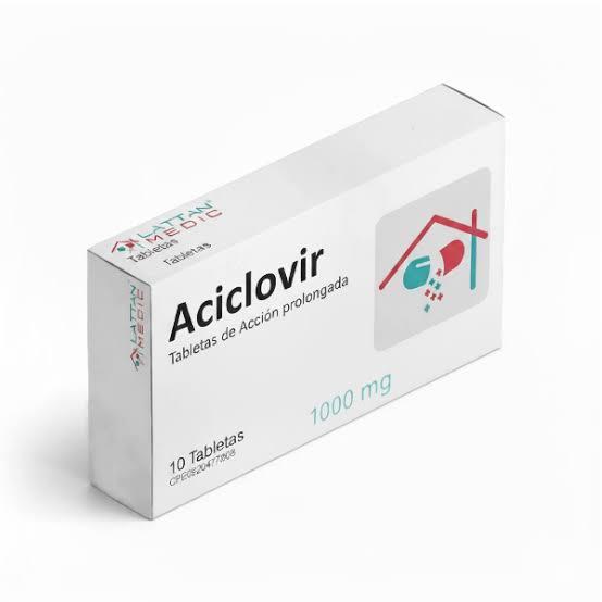 ACICLOVIR 1000 MG X TAB LATTAN MEDIC