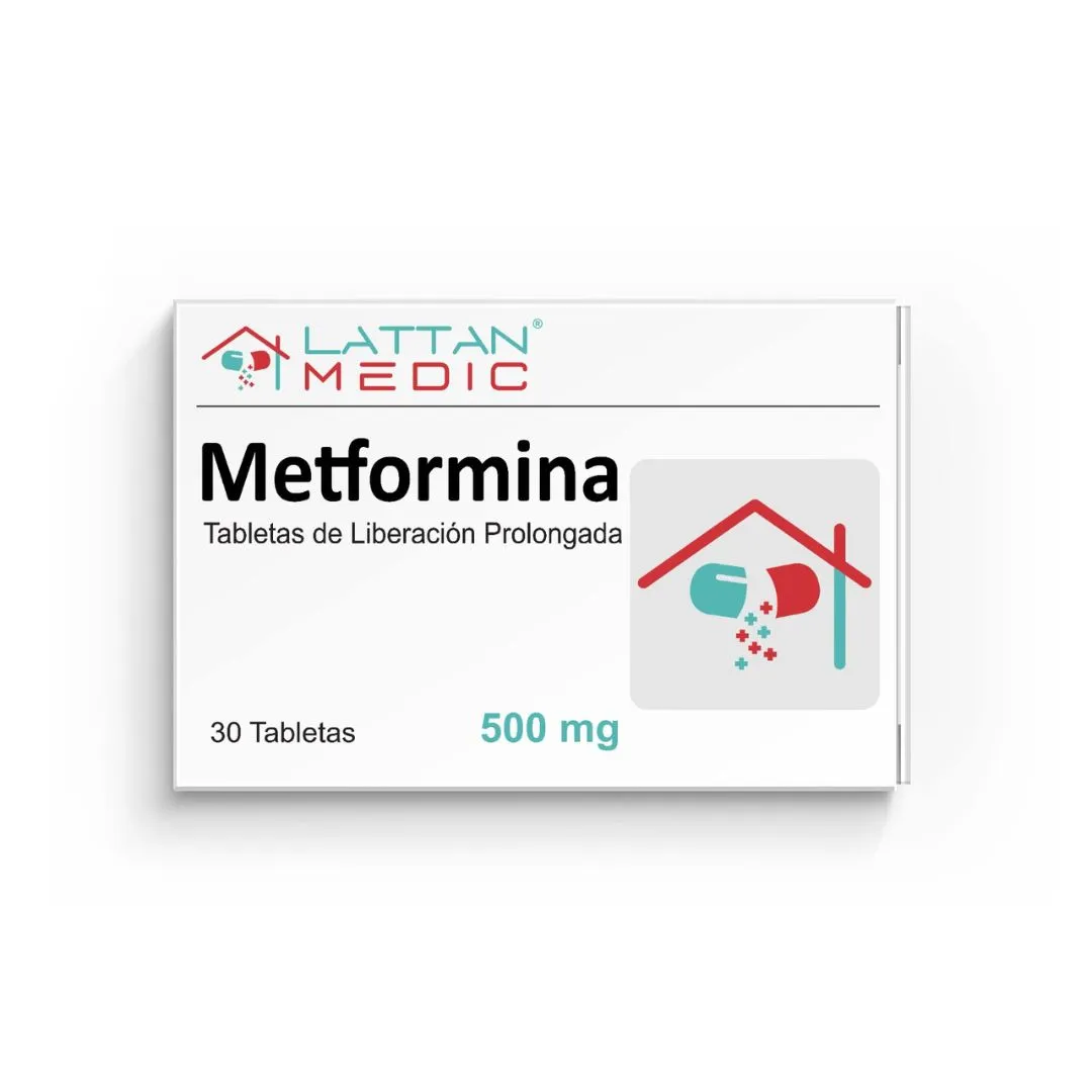 METFORMINA LP 500 MG X 30 TAB LATTAN MEDIC