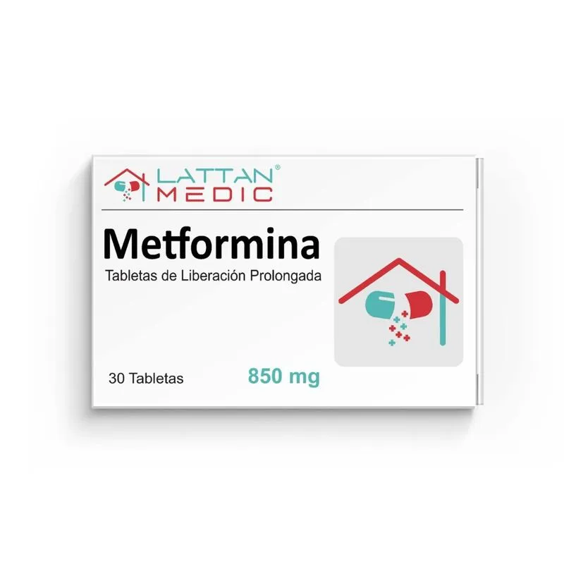 METFORMINA LP 850 MG X 30 TAB LATTAN MEDIC