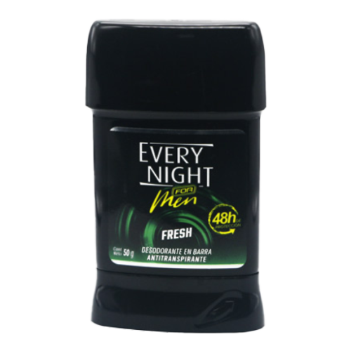 DESODORANTE EVERY NIGHT FOR MEN BARRA FRESH X 50 G