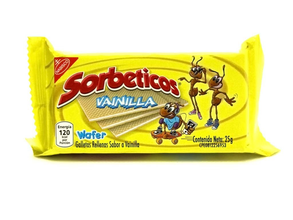 GALLETAS SORBETICO VAINILLA 25GR