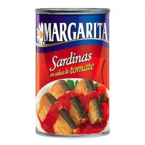 SARDINA MARGARITA EN SALSA DE TOMATE X 170GR