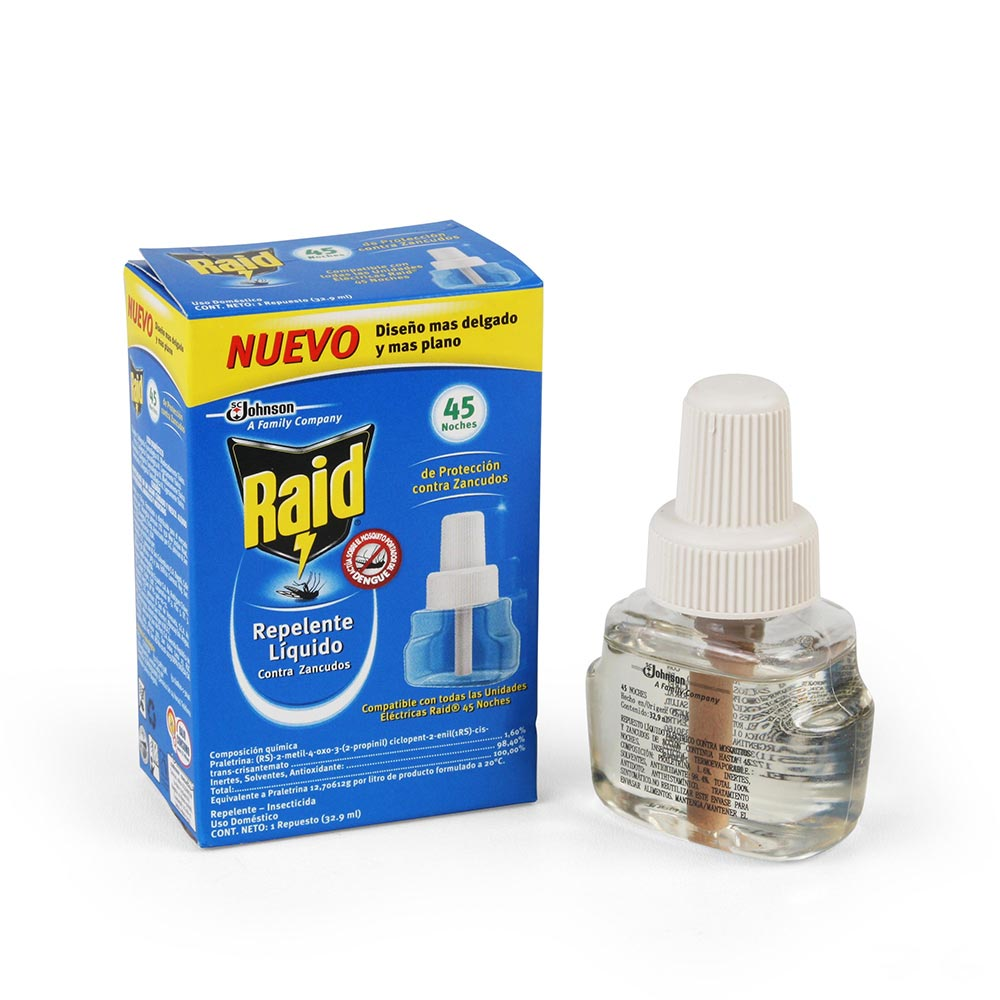 REPELENTE LIQUIDO RAID X 32.9 ML
