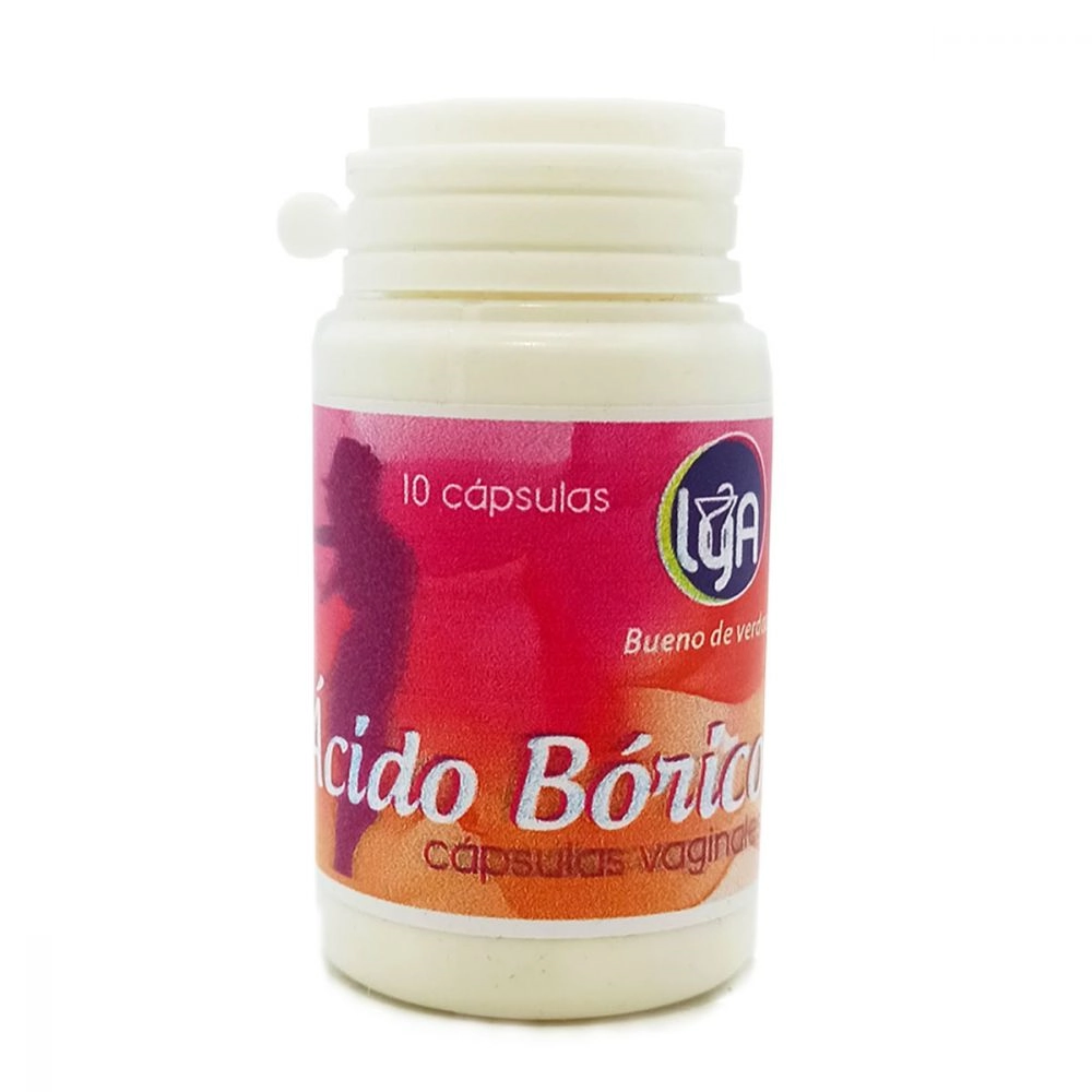 ACIDO BORICO CAPSULAS VAGINALES X 10 LYA