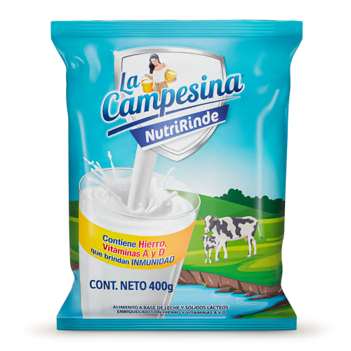 LA CAMPESINA NUTRIRINDE  LECHE EN POLVO X 400 G NESTLE