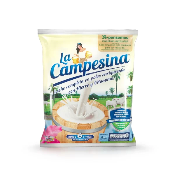 LECHE COMPLETA LA CAMPESINA X 400