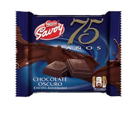 CHOCOLATE SAVOY ANIVERSARIO 75 A�OS OSCURO