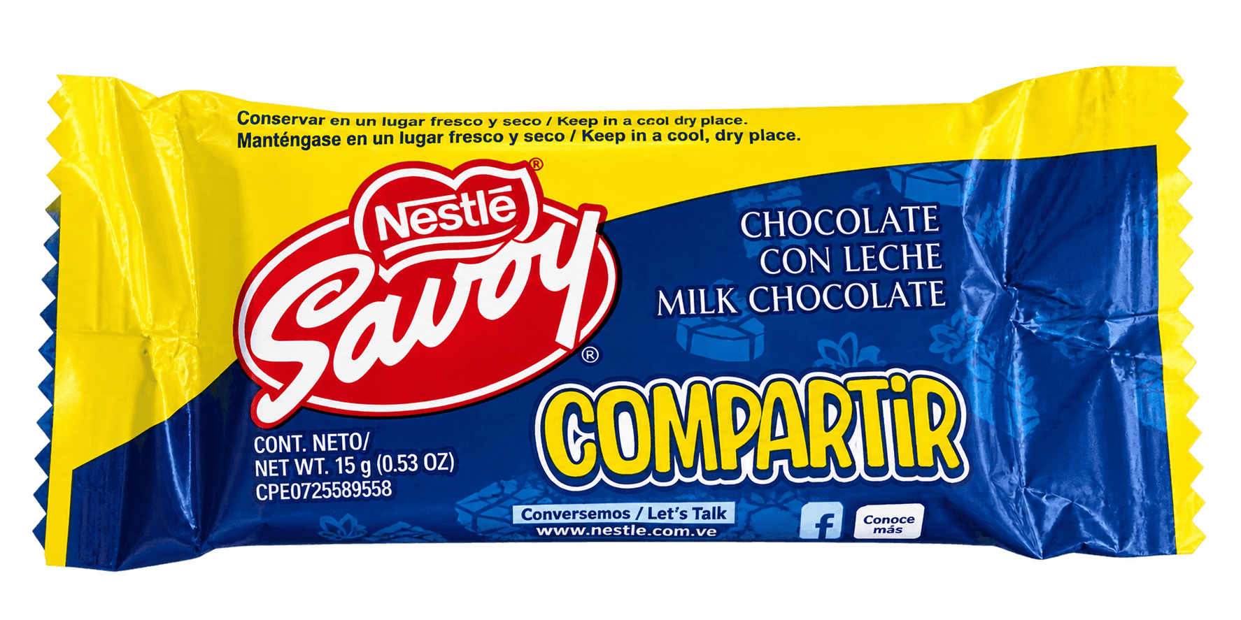 CHOCOLATE DE LECHE SAVOY MINI