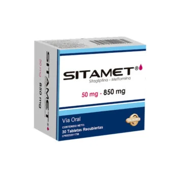 SITAMET 50/850 MG X 30 VALMORCA