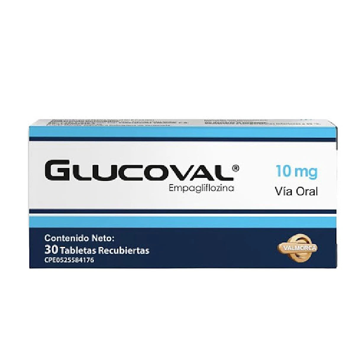 GLUCOVAL 10 MG X 30 TAB VALMORCA