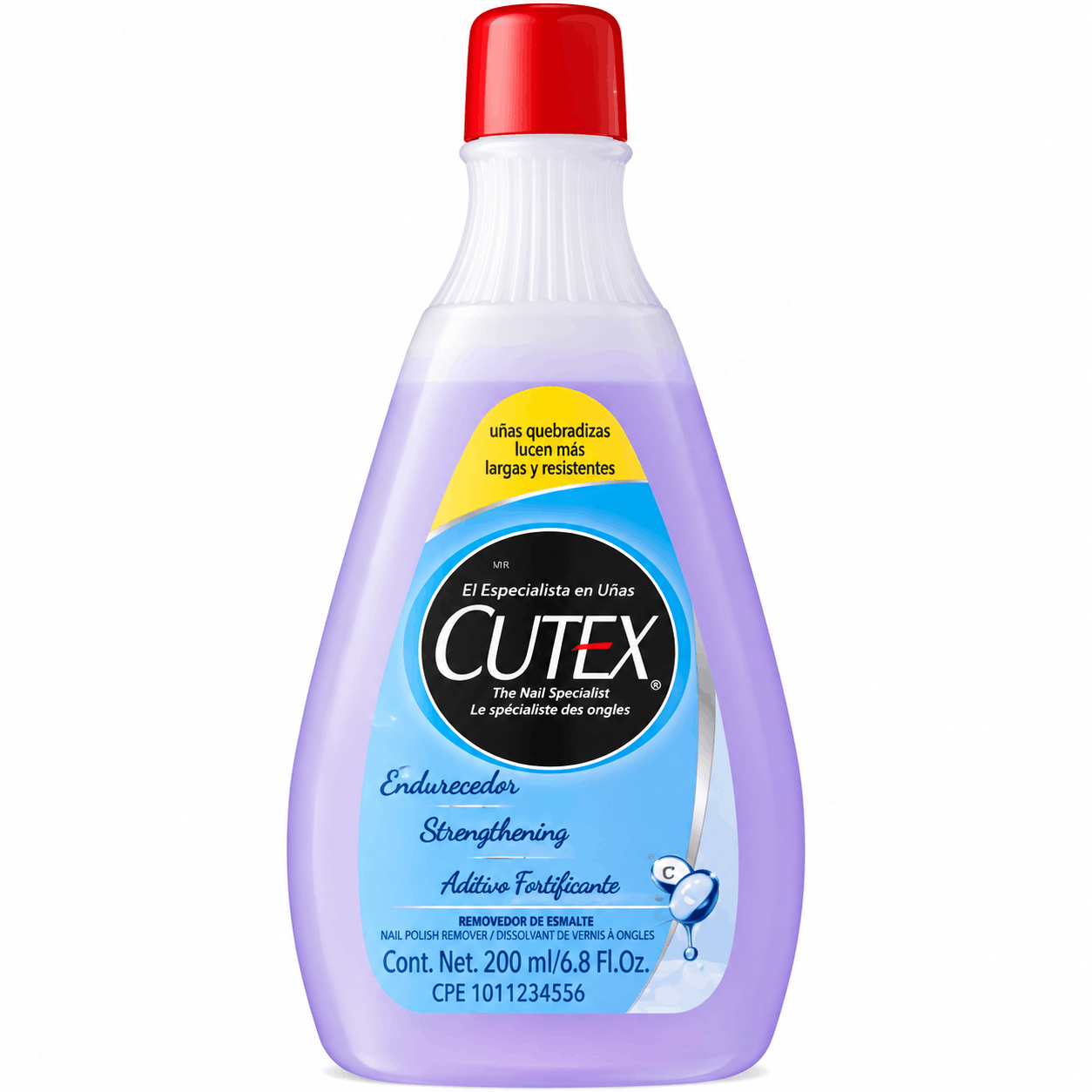 CUTEX REMOVEDOR  ENDURECEDOR x 200 ML