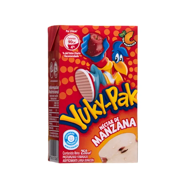 YUKY-PAK MANZANA X 250 ML