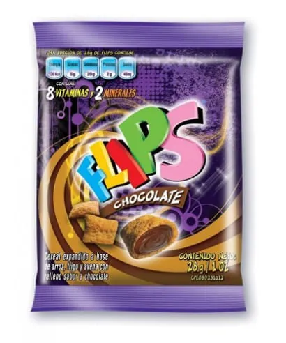FLIPS CHOCOLATE LONCHERA