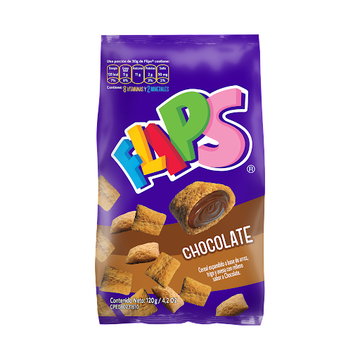 FLIPS CHOCOLATE 120GR