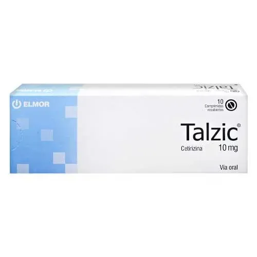 TALZIC 10 MG X 10 COMP ELMOR