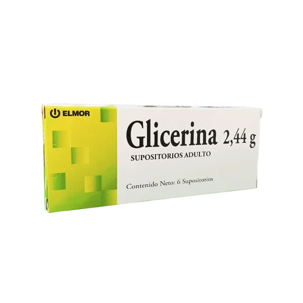SUPOSITORIOS DE GLICERINA ADULTO X 6 ELMOR