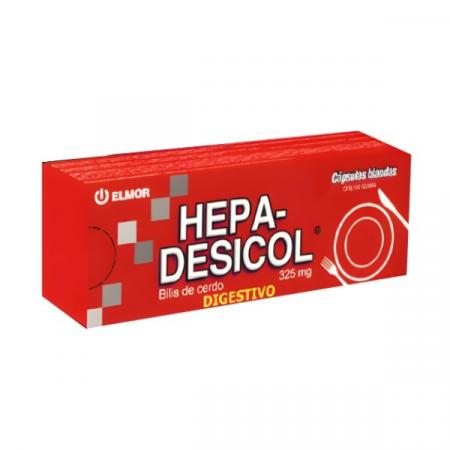HEPADESICOL  X 24 CAP ELMOR