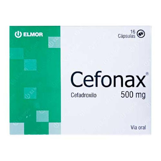 CEFONAX 500 MG X 16 CAP ELMOR