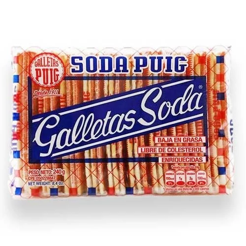 GALLETA SODA PUIG  PAQUETE 240 GR