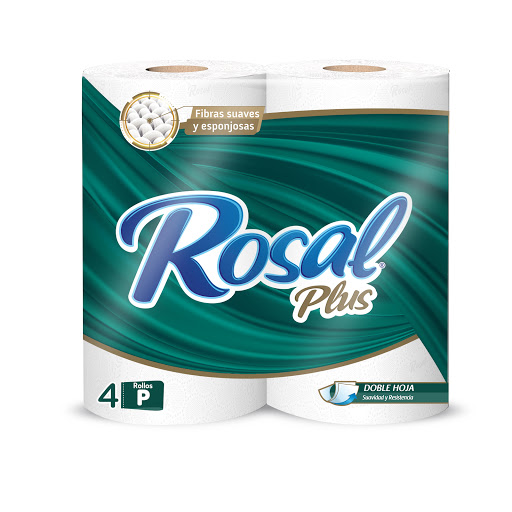 PAPEL HIGIENICO ROSAL PLUS 215 X 4 ROLLOS