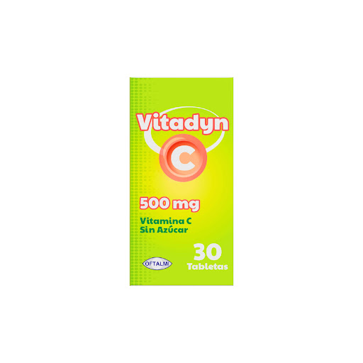 VITADYN C 500 SIN AZUCAR MG X 30 TAB OFTALMI