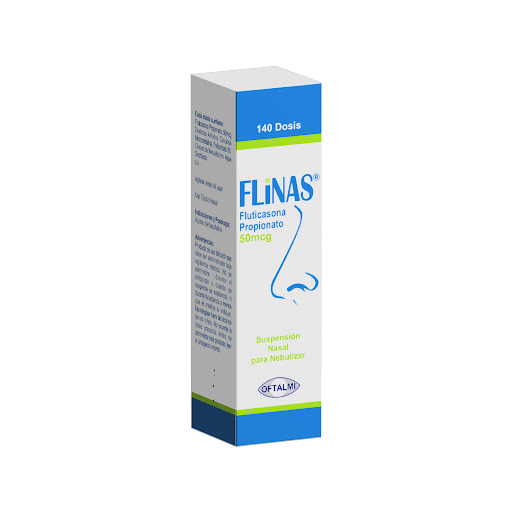FLINAS NEBULIZADOR NASAL 50 MCG 140 DOSIS OFTALMI