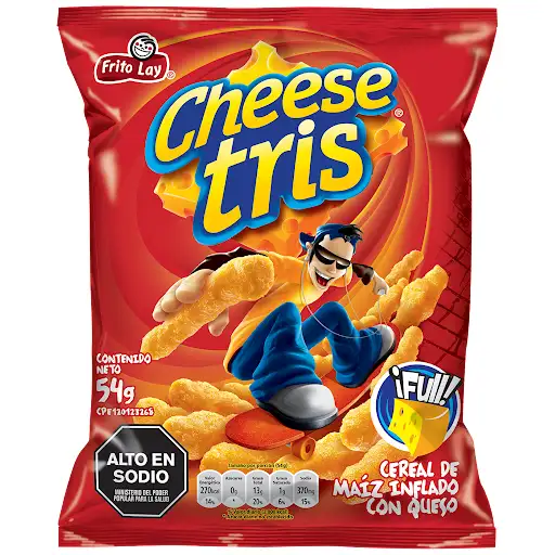 CHEESE TRIS X 54 GR