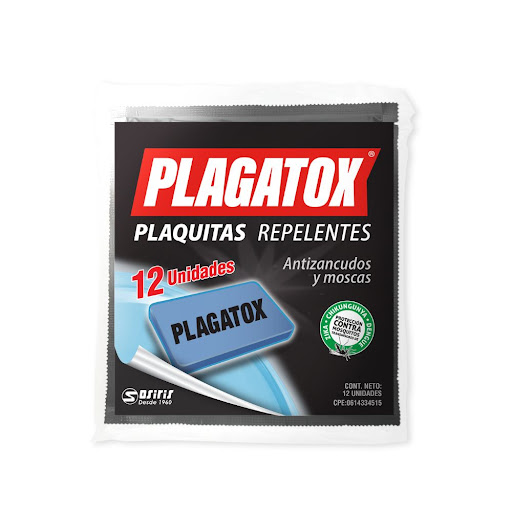 PLAGATOX PLACAS REPELENTE X 12