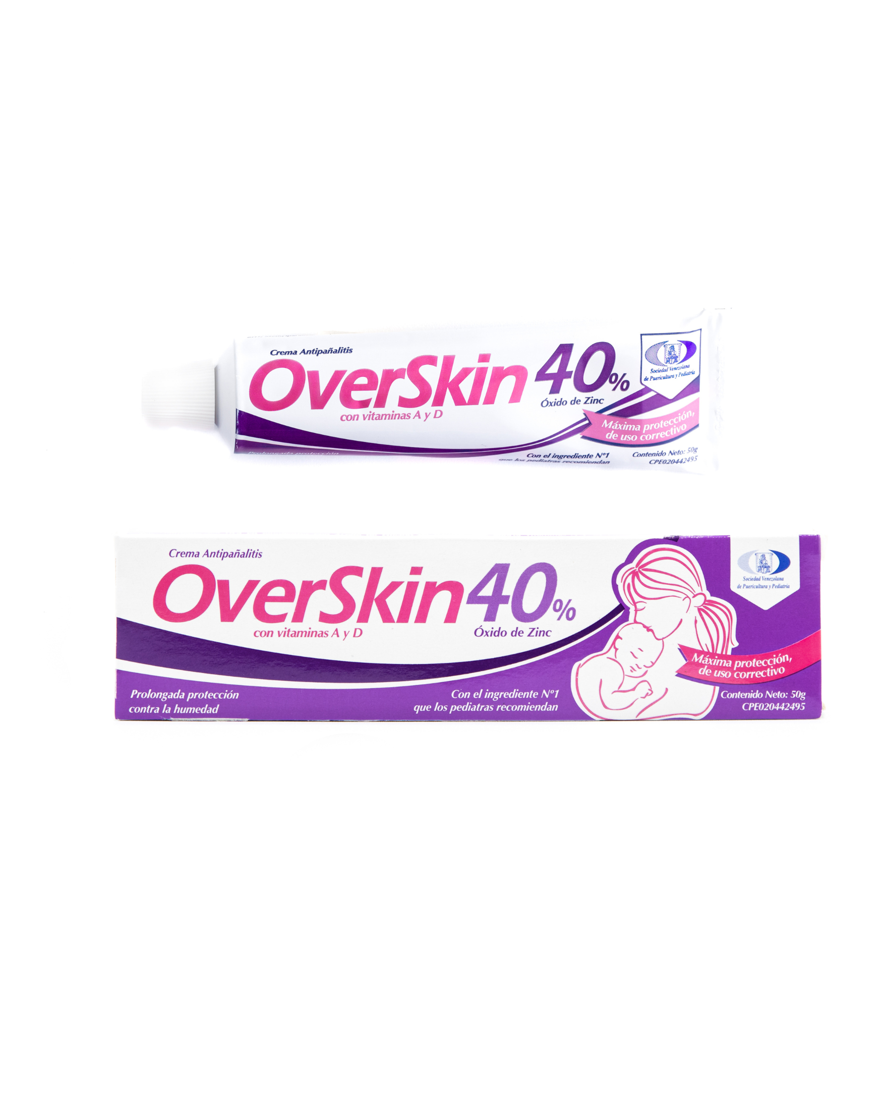 OVERSKIN CREMA PA�ALITIS 40 % X 50 GR PONCE & BENZO