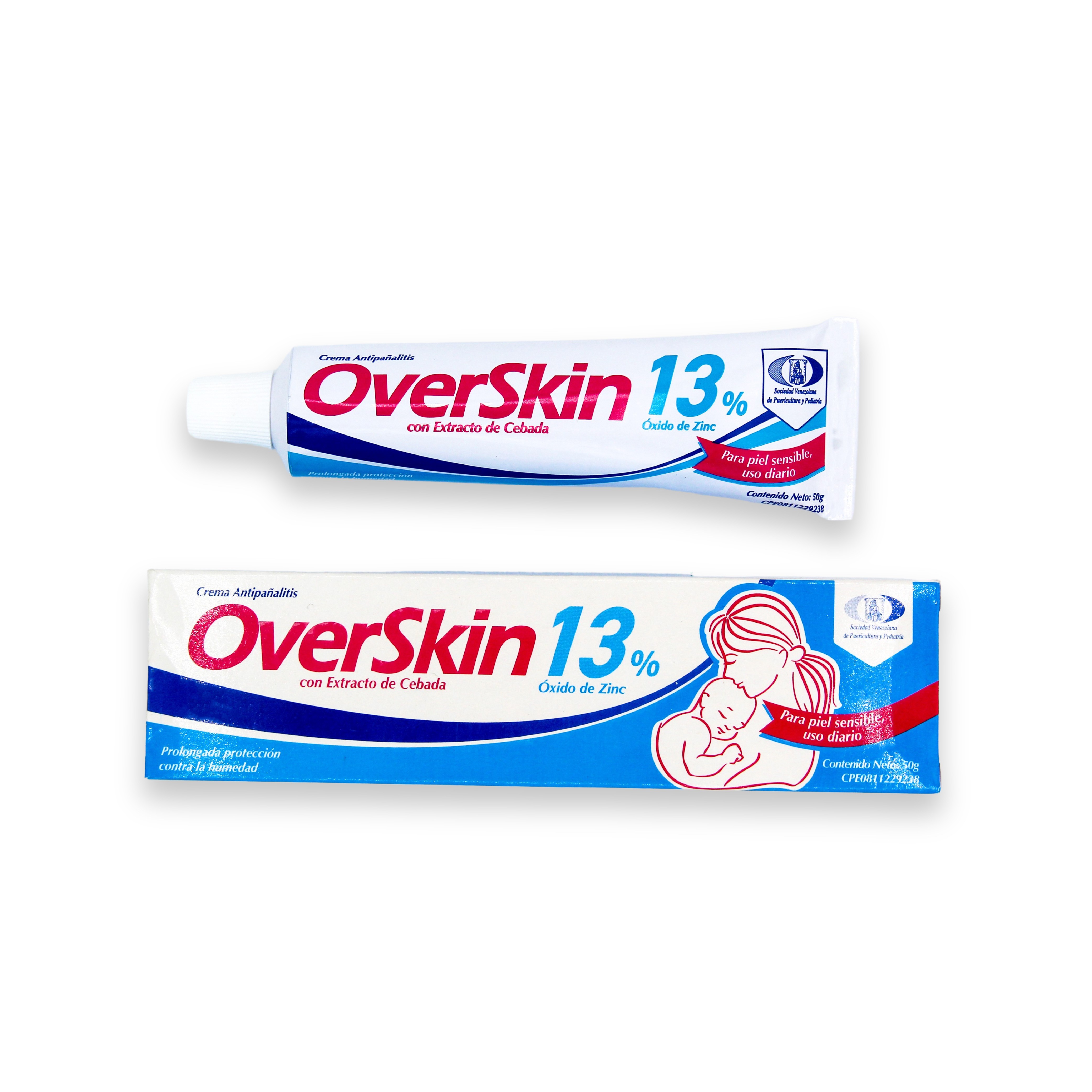 OVERSKIN CREMA PA�ALITIS 13 % X 50 GR PONCE & BENZO