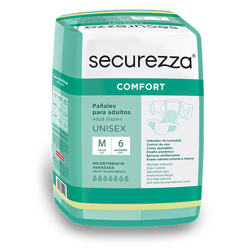 PA�AL SECUREZZA COMFORT MEDIANO X 6