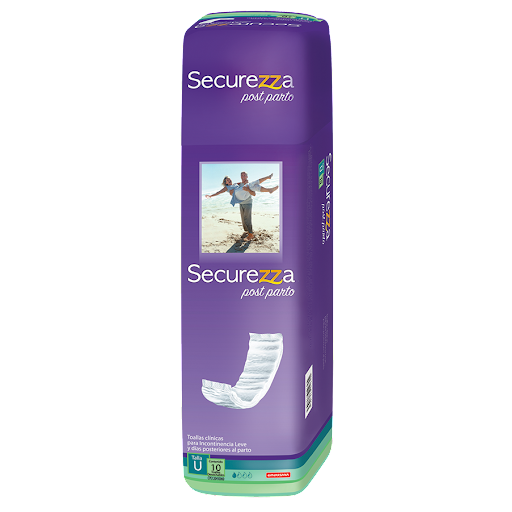 TOALLA SECUREZZA POST PARTO PACK X 15