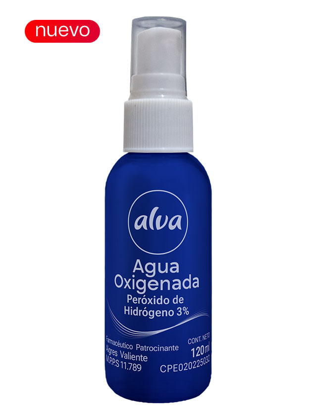 AGUA OXIGENADA 3% SPRAY X 120 ML ALVA