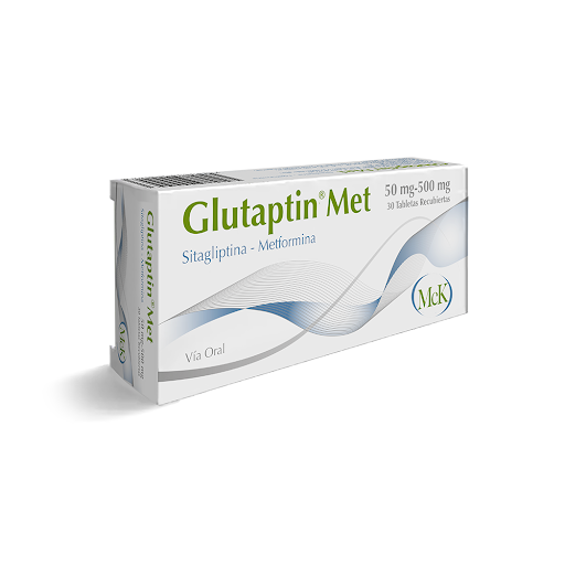 GLUTAPTIN MET 50/500 MG X 30 TAB MCK CALOX