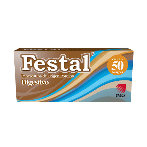 FESTAL X 50 GRAGEAS CALOX OTC