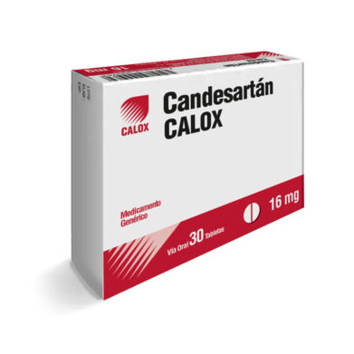 CANDESARTAN 16 MG X 30 TAB CALOX