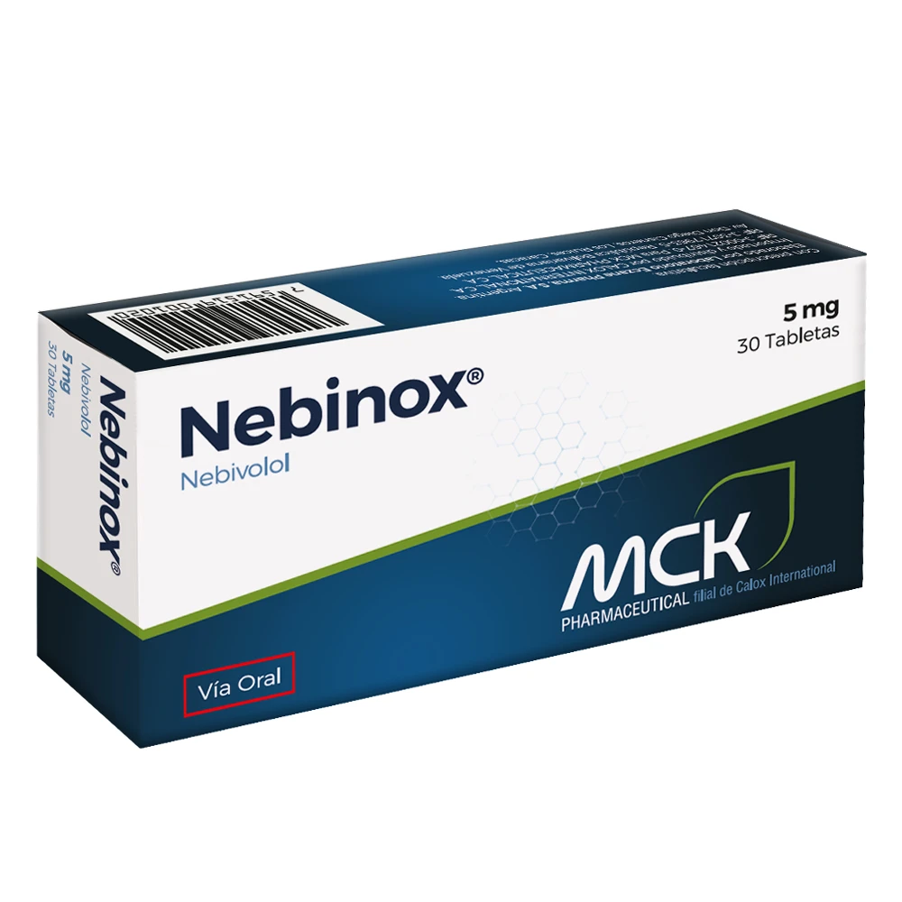 NEBINOX 5 MG X 30 TAB CALOX MCK