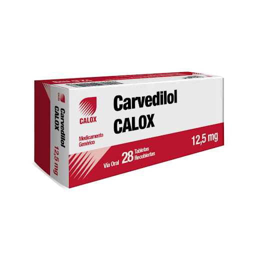 CARVEDILOL 12.5MG X 28 TAB CALOX