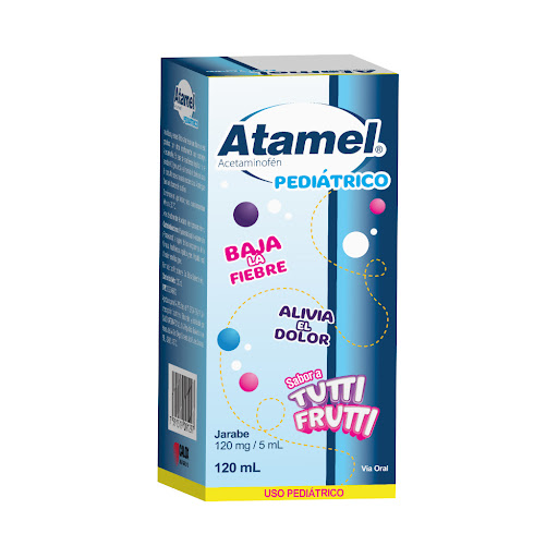 ATAMEL JRBE PED 120 MG TUTTI FRUTI X 120 ML CALOX OTC