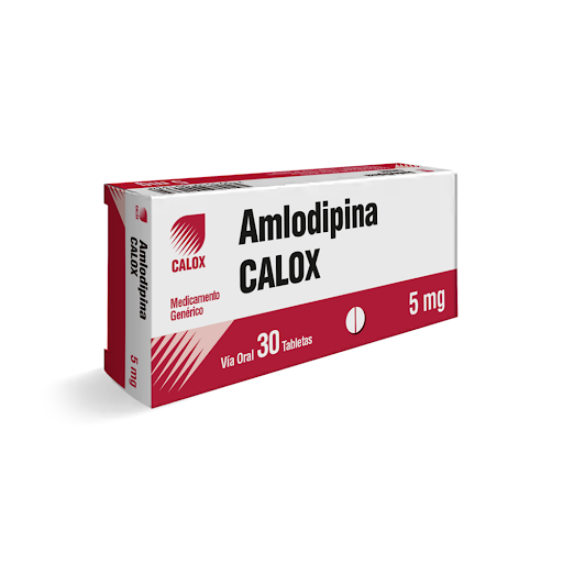 AMLODIPINA 5 MG X 30 TAB CALOX