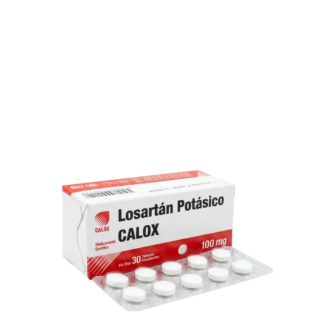 LOSARTAN POTASICO 100 MG X 30 TAB CALOX