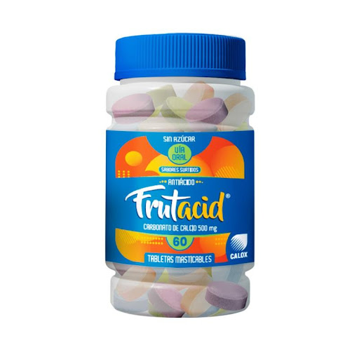 FRUTACID SABORES SURTIDOS X 60 TAB MAST CALOX OTC