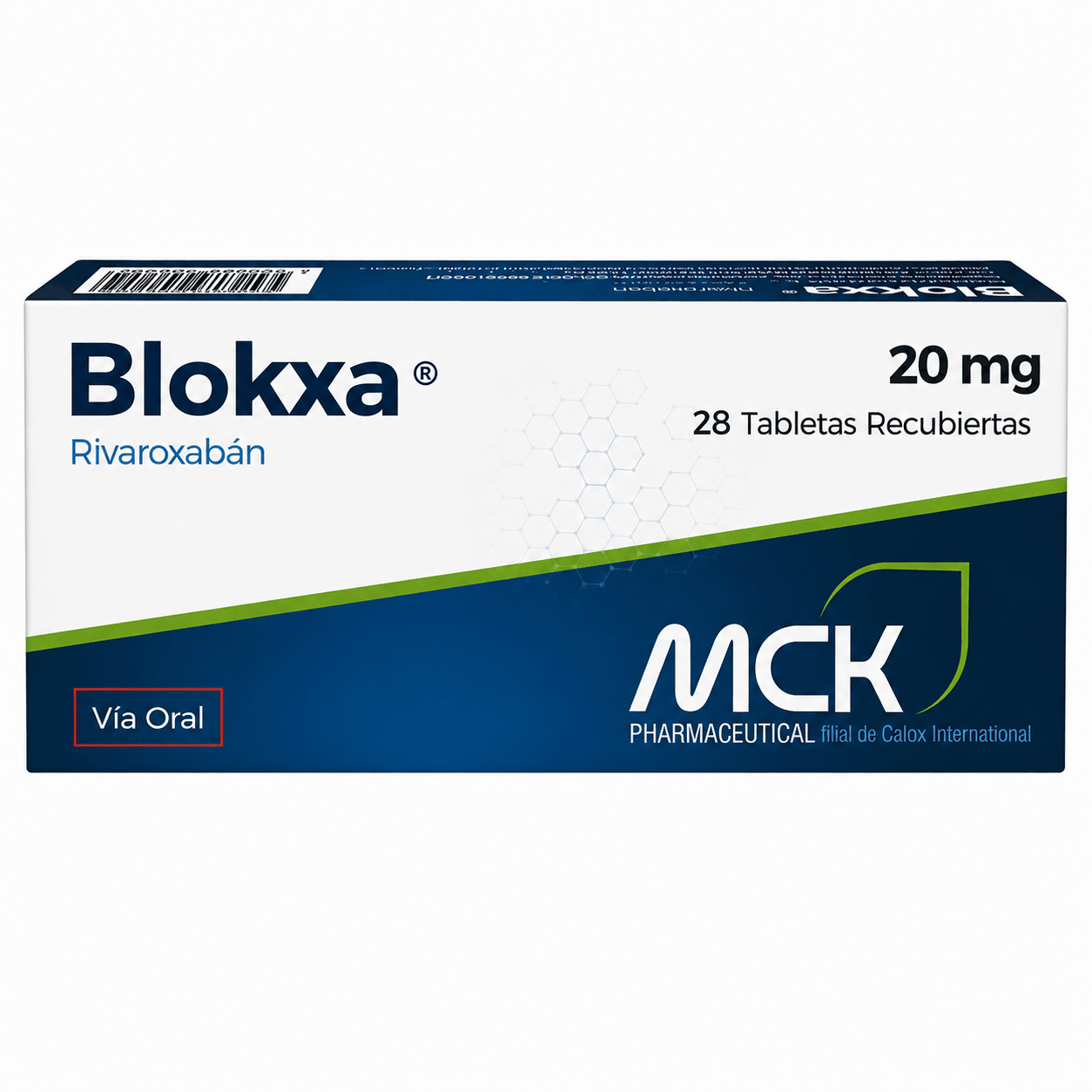 BLOKXA 20 MG X 28 TAB CALOX MCK