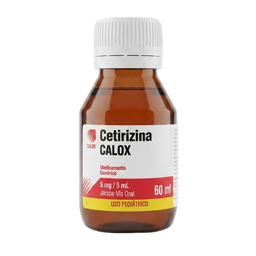 CETIRIZINA  JBE 5 MG / 5 ML X 60 ML CALOX