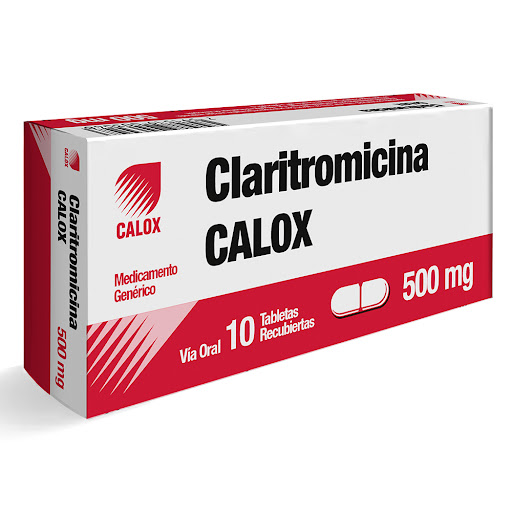 CLARITROMICINA TAB 500 MG X 10 CALOX