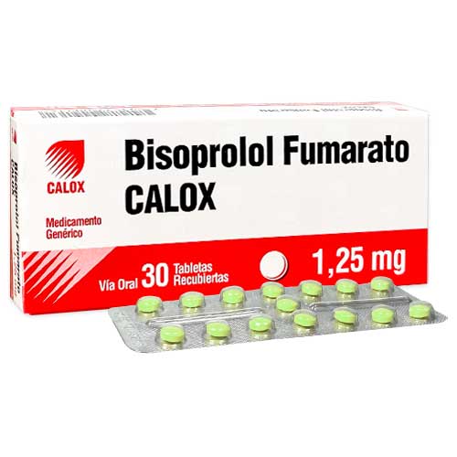 BISOPROLOL 1.25 MG X 30 TAB CALOX